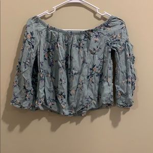 Mid sleeve American Eagle Crop Top